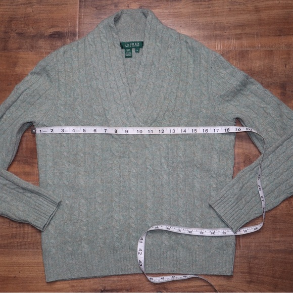 Lauren Ralph Lauren wool blend long sleeve sweater - Picture 6 of 8